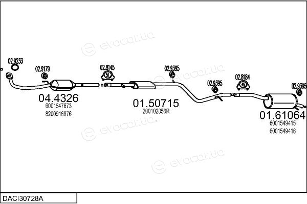 MTS DACI30728A031129