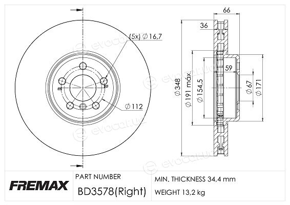 Fremax BD-3578