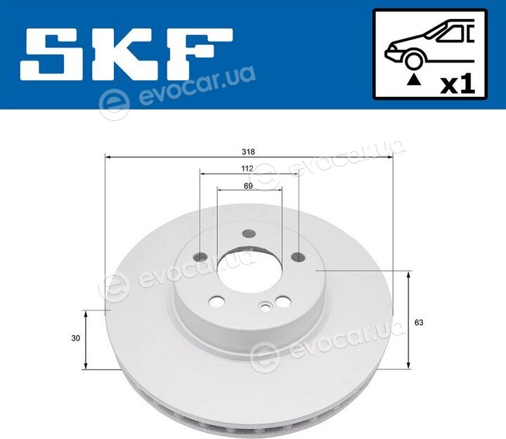 SKF VKBD 81374 V1