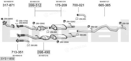 Bosal SYS11859