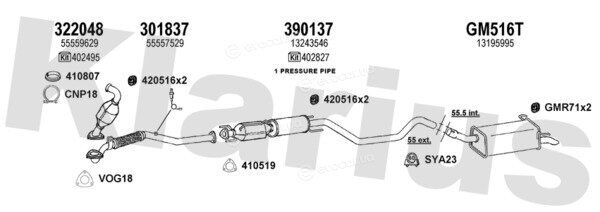 Klarius 391417U