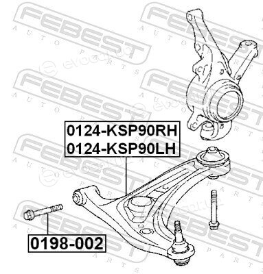 Febest 0124-KSP90RH