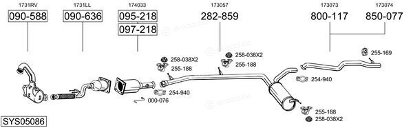 Bosal SYS05086