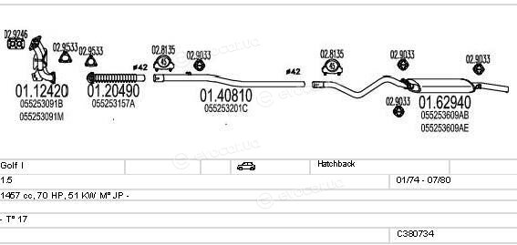 MTS C380734007111