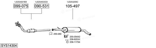 Bosal SYS14304