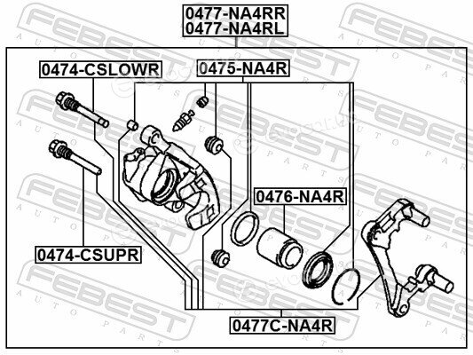 Febest 0477C-NA4R