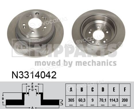 Nipparts N3314042