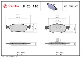 Brembo P 23 118