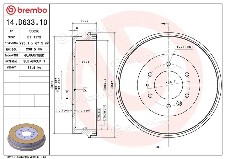 Brembo 14.D633.10