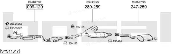 Bosal SYS11617