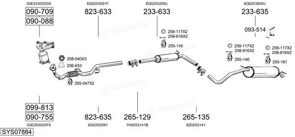 Bosal SYS07884