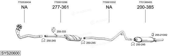 Bosal SYS20600