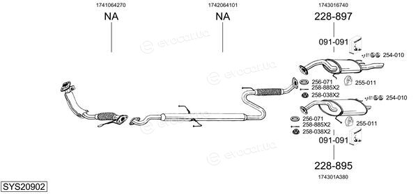 Bosal SYS20902