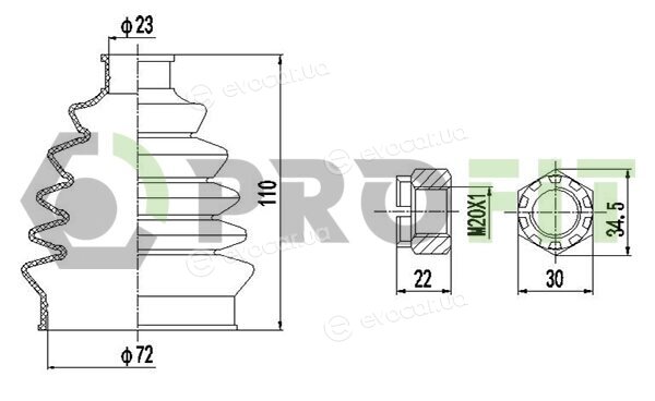 Profit 2710-0009 XLB