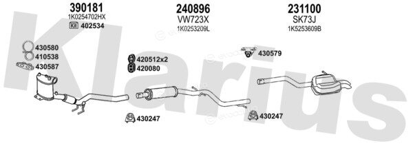 Klarius 780140E