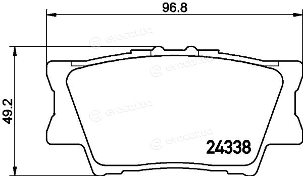 Hella Pagid 8DB 355 006-881