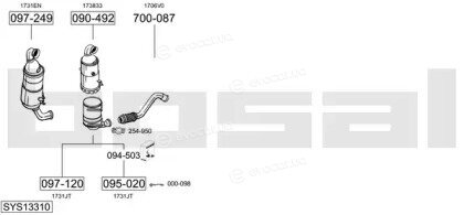 Bosal SYS13310