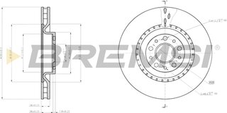 Bremsi CD8289V