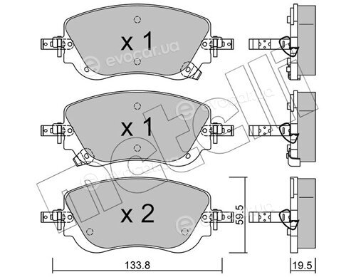 Metelli 22-1325-0