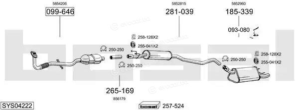 Bosal SYS04222