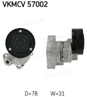 SKF VKMCV 57002