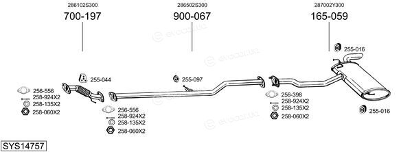 Bosal SYS14757