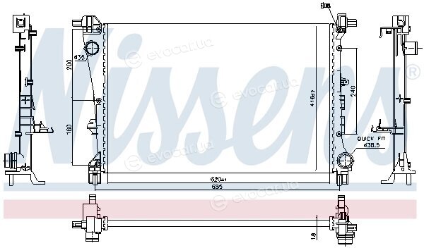 Nissens 606810