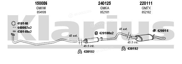 Klarius 390157E