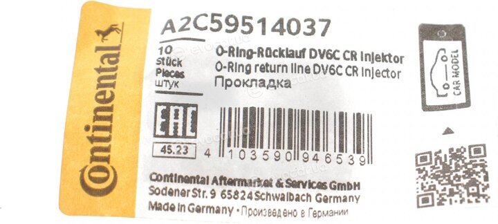 Continental A2C59514037