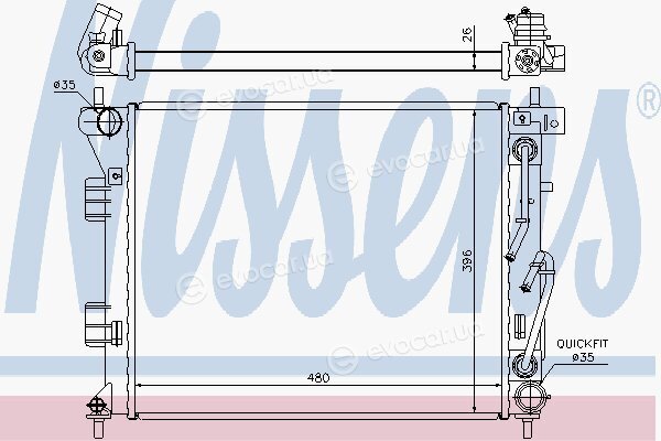 Nissens 67608