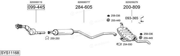 Bosal SYS11168