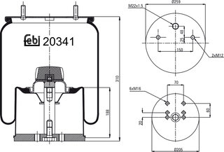 Febi 20341