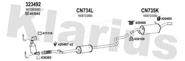 Klarius 181180E