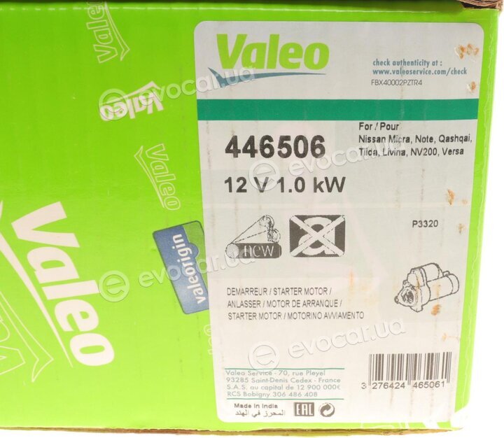 Valeo 446506
