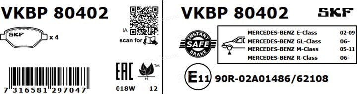 SKF VKBP 80402