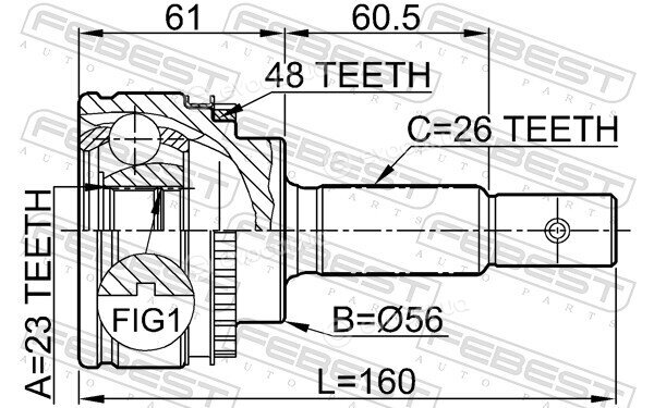Febest 0110-051A48