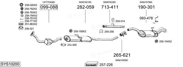 Bosal SYS10200