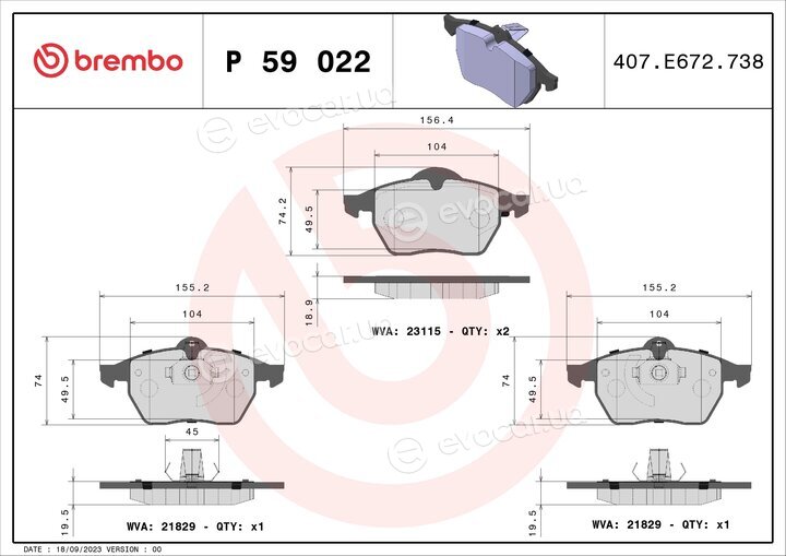 Brembo P 59 022