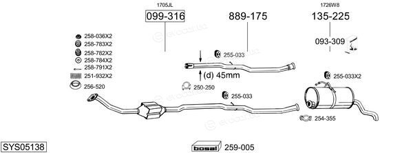 Bosal SYS05138