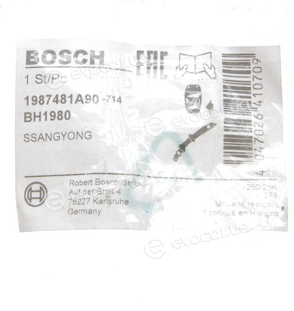 Bosch 1 987 481 A90
