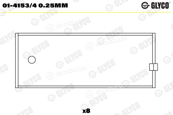 Glyco 01-4153/4 0.25mm