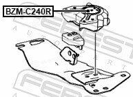 Febest BZM-C240R