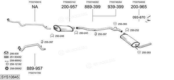 Bosal SYS10645