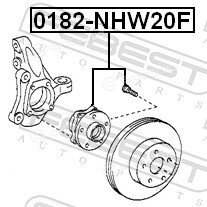 Febest 0182-NHW20F