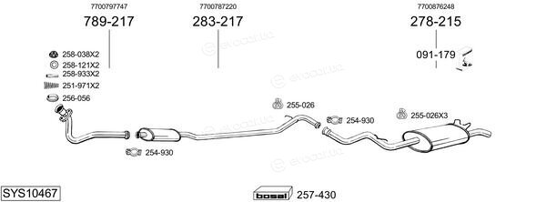 Bosal SYS10467