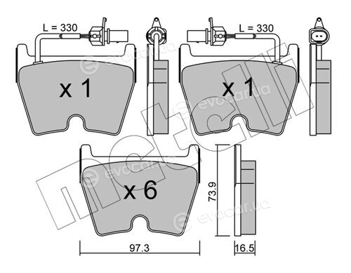 Metelli 22-1043-0