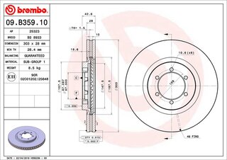Brembo 09.B359.10