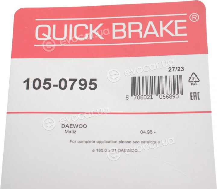 Kawe / Quick Brake 105-0795