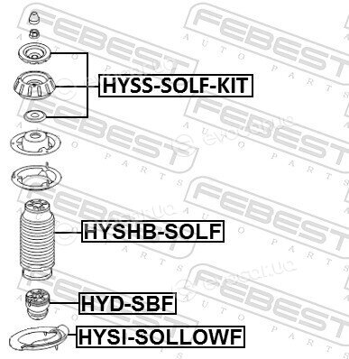 Febest HYSHB-SOLF