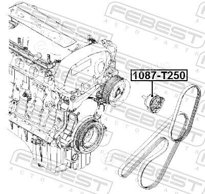 Febest 1087-T250